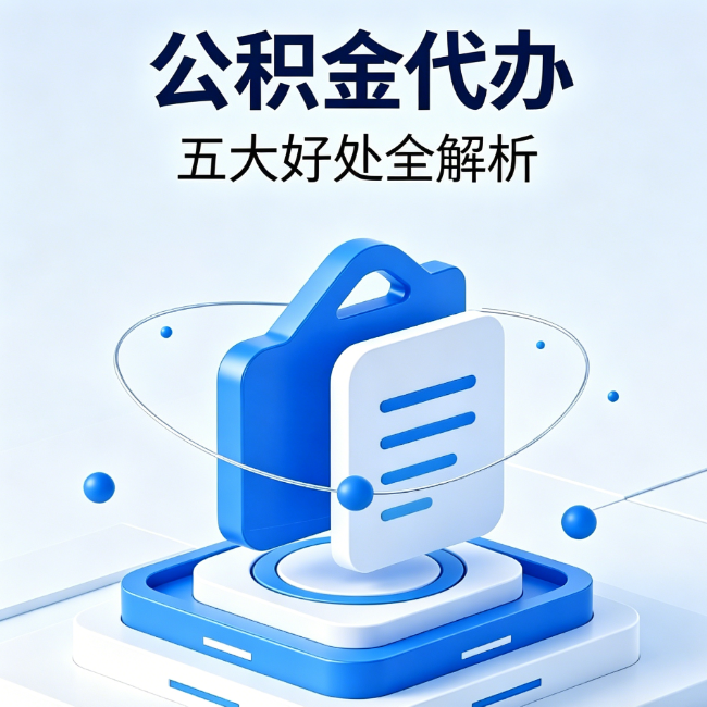 万宁公积金代办到底值不值？这5大好处让你少走弯路